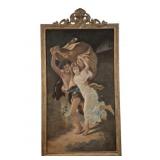 Framed Tapestry Classical Scene 54"x29.5"