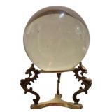 Magic Crystal Ball on Dragon Stand