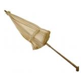 Vintage Parasol w/ Etched handle - 36" long