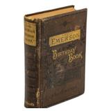 1881 Ed. The Emerson Birthday Book