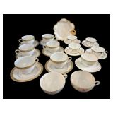 Lot of Assorted Porcelain Teacups & Saucers