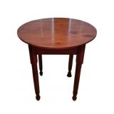 Knotty Pine Table Pegged 28.5"x27"