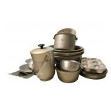 Lot of Assorted Aluminum Cookware