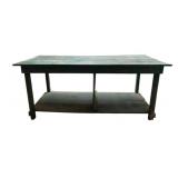 Painted Primitive Table - 29 x 27 x 65
