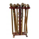 Vintage Croquet Game Set