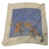 Chinese Dragon Silk Scarf