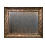Ornate Carved Wood Frame Mirror 39"x50"