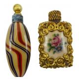 2 Vintage Snuff Bottles