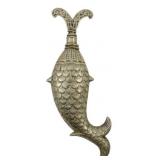 Vintage Fish Snuff Bottle 4.5"