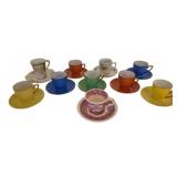 Collection of 10 Assorted Cups & Saucers