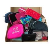 Lot of Assorted Cosmetic Bags or coin purses
