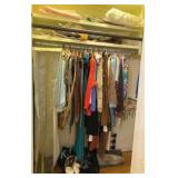 Closet Lot to include Shelves and Items on Floor