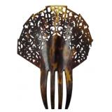 Vintage Tortoise Shell Haircomb 8"x6"