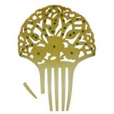 Vtg Tortoise Shell Celluloid Haircomb