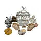 Group Lot of Animal Figurines & Accessories