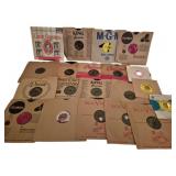 Group Lot of Vintage 78 & 45 RPM Records