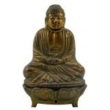Brass Buddha Box 5"
