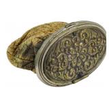 Vintage Miniature Coin Purse 3x1.5"