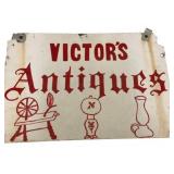 Handmade Metal Antique Sign - 12 x 18