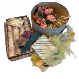 Hat Box w/ Accessories w/ Drawer Liner