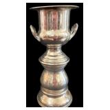 Silver Plate Champagne Bucket on Stand 20"x9.