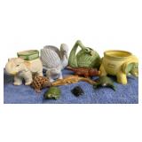 Lot of Assorted Animal Decor Items
