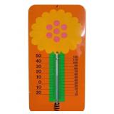 Vintage Tin Wall Thermometer