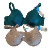 2 New Playtex Bras - 36C