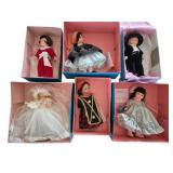 Lot of 6 Madame Alexander Dolls