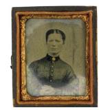 Ninth Plate Tintype 2.5"x2"