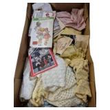 Assorted Doll Clothes & Sewing Patterns