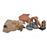 Lot of Assorted Animal Figurines & Decor