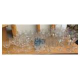 Lot of Assorted Stem Glasses