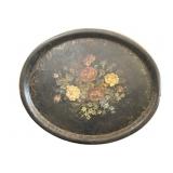 Tole Metal Large Serving Tray 28"x23"
