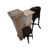 4 Plant Stands 40"