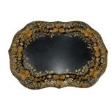 19th C Victorian-style Papier-Mache Tray