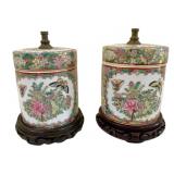 2 Ginger Jar Lamp Bases - 8 x 6 each