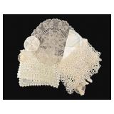 Lot of Doilies, Placemats & More
