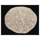 Lace Tablecloth Oval 89"x83"