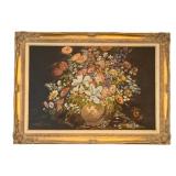 Signed Framed Oil on Canvas - 42 x 43.5