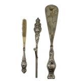 3 Various Items Marked Sterling 4.22oz