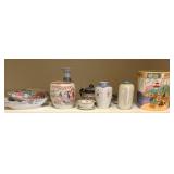 Group Lot of Assorted Asian Glass