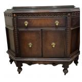 Carved Depression Era Server 39"x46"x18"