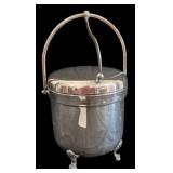 Rogers Silver Plated Ice Bucket w/ Lid 14"