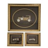 3 Ken Broadbent Watch Parts Car Collages