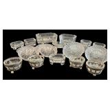 Glass Salt Dips & Butter Pats