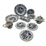 Assorted Blue Danube Blue Onion Dinnerware