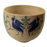 Chinese Phoenix Bird Incised Vase 5"x6"