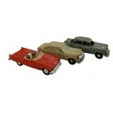 3 Vintage Model Cars