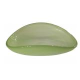 Green Murano Art Glass Bowl 2"x9"x7"